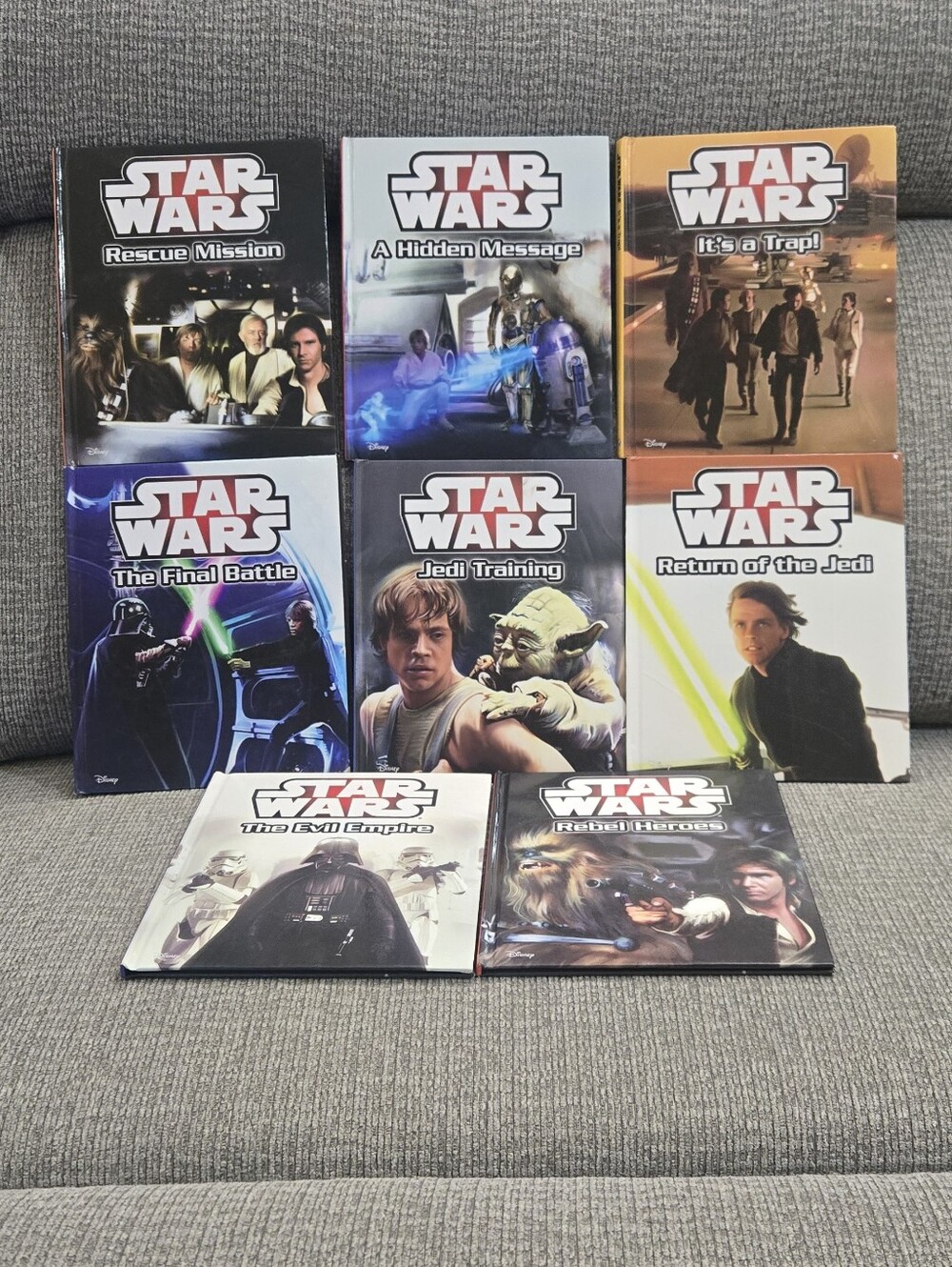 Lot of 8 Star Wars Story Reader ME Reader Books ONLY